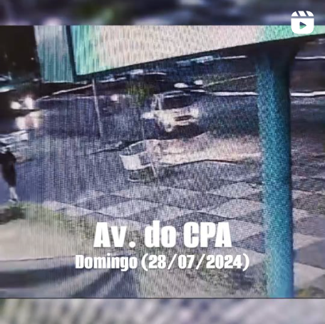 Vídeo mostra colisão que vitimou jovem na Av. do CPA