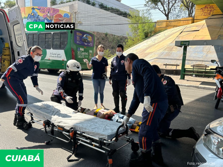 Homem é atropelado na avenida do CPA