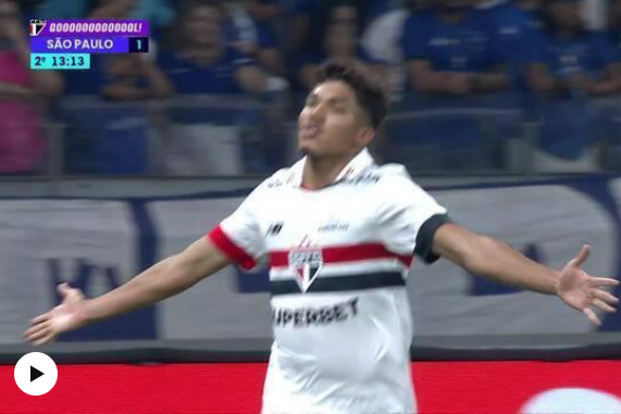 Brasileirão: Cruzeiro perde pro São Paulo