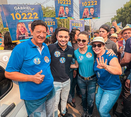 Gabriel Guilherme é um dos candidatos apoiados por Virginia