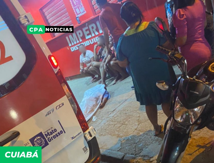 Homem morre em calçada no bairro Novo Paraíso