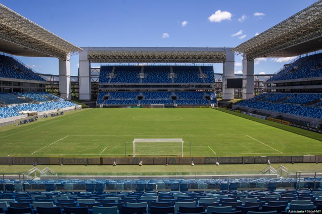 Festival de Futebol das Crianças na Arena Pantanal