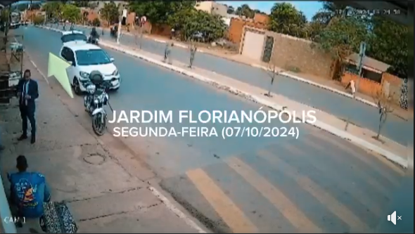 Jornalista sofre acidente no Jd. Florianópolis; Vídeo