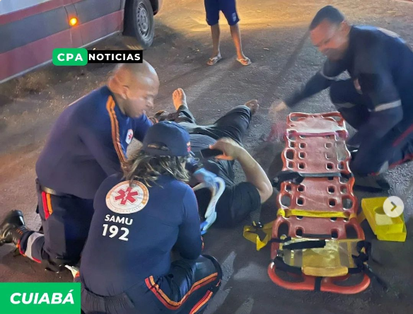 CPA: Motociclista é atropelado por carro no Verdinho