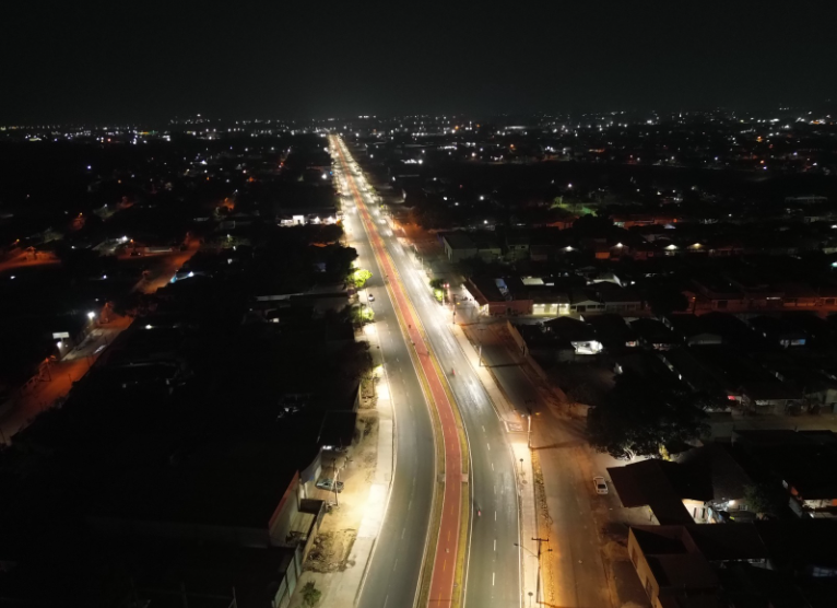 Termina duplicação de 2 Km da Avenida V2 em Cuiabá