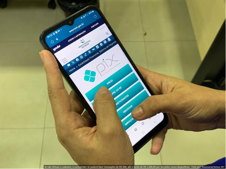 Procon-MT orienta consumidores sobre novas regras do PIX