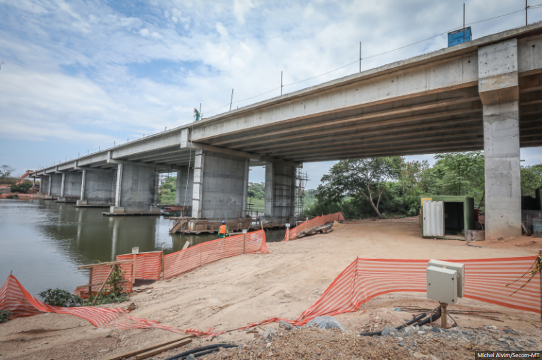 Ponte e viaduto do Rodoanel estão quase em finalização