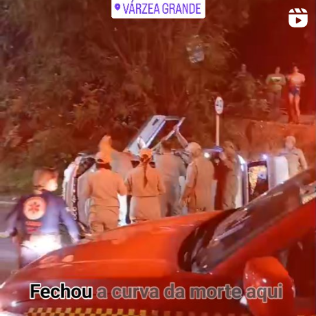 Mulher capota carro em avenida de Várzea Grande; Vídeo